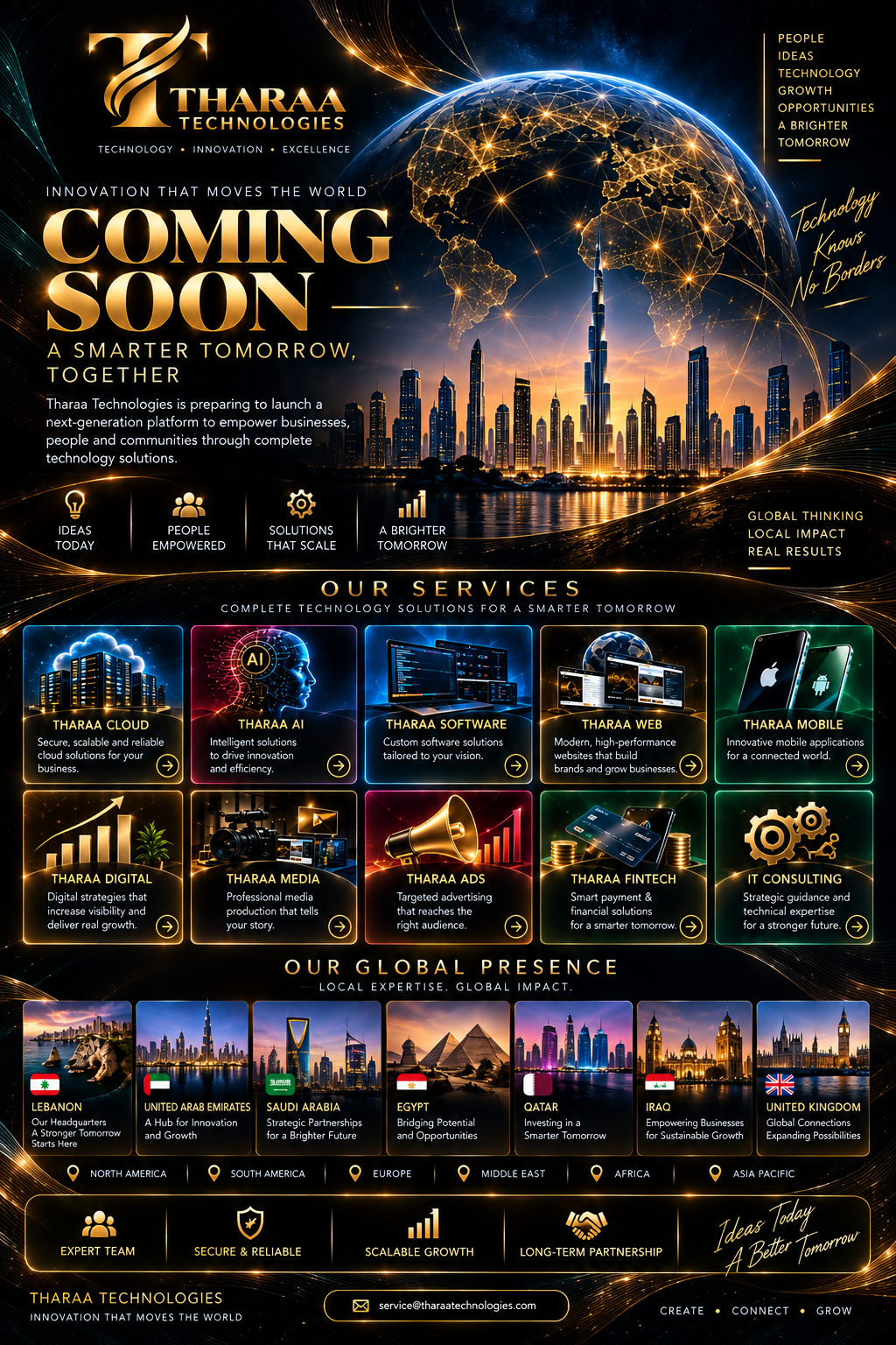 Tharaa Technologies — Coming Soon